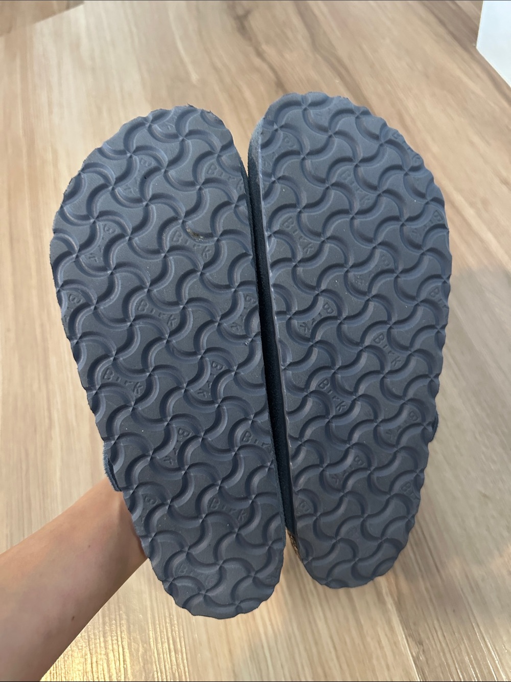 Birkenstock Boston Soft Footbed Clog in Elemental Blue - Picture 3 of 4